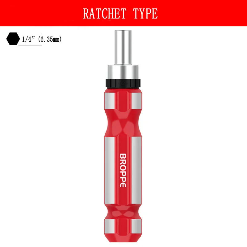 1/4" Alloy Steel Ratchet Screwdriver Handle 7 1/4" Alloy Steel Ratchet Screwdriver Handle - Image 7