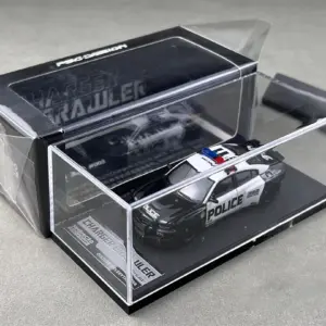 Black 1:64 Scale Police Car Model for Collectors 6 Sdfc1584311d649ecaf2899cb9dfce829J