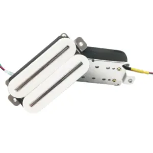 White Dual Blade Humbucker Pickup for Electric Guitars 12 Sdfc201f8e7c343f0bdde0f896006b4aeo