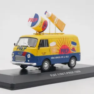 Diecast Vintage Fiat 1100 T Van Model 1:43 Scale
