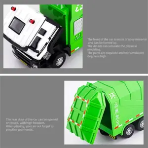 1/32 Scale City Garbage Truck Model 12 Sdfe57de6600a43658f89509347f5b00d3