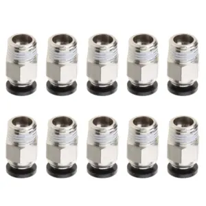Stainless Steel Pneumatic Connectors for 3D Printers