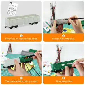 HO Scale High-Side Gondola Car Model from Evemodel 10 Se01f807d3c7640c8a0039c1e23d8c6a8x