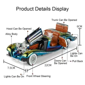 1:24 Scale Vintage Car Model by MAKEDA 11 Se0237e0906104232b6876921dcaa4205g