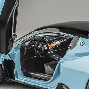 Sky Blue Maserati MC20 Diecast Model 15 Se0482777bb38403f96e18c061aeb9a901