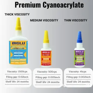 BIGLU Triple Viscosity Super Glue Set 12 Se04cd6e561924bd2aa8378bb339377340