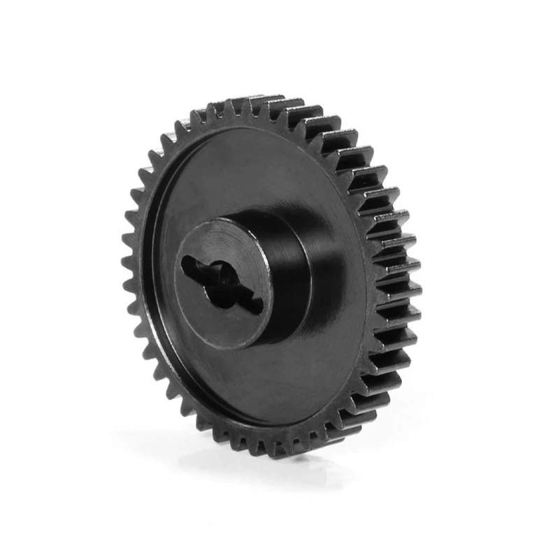 Black Steel Spur Gear for RC Trucks 44T 3 Black Steel Spur Gear for RC Trucks 44T - Image 3