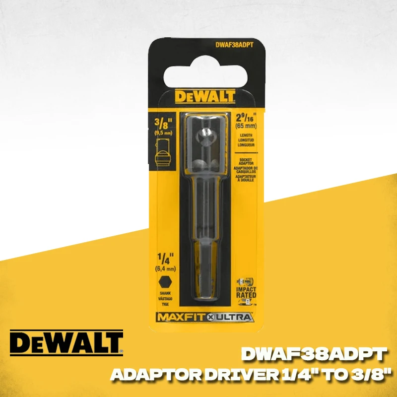 DEWALT Impact Driver Adapters Set for Heavy-Duty Use 8 DEWALT Impact Driver Adapters Set for Heavy-Duty Use - Image 8