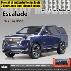 1:24 Cadillac Escalade Diecast Model in White 16 Se06da9ecd04d4afa935ebe5c53f318aeg