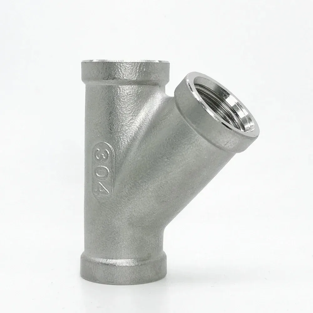 304 Stainless Steel Y-Shaped Plumbing Fitting 5 304 Stainless Steel Y-Shaped Plumbing Fitting - Image 5