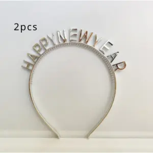 HAPPY NEW YEAR Headbands Set (6 Pieces) 13 Se08a46f3bca14f0891a99f9ae9186b93r