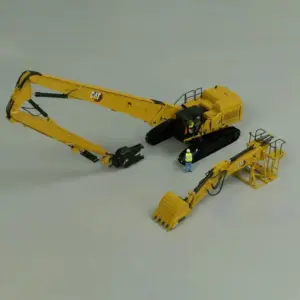 CAT 352 Demolition Excavator Model 1:50 Scale