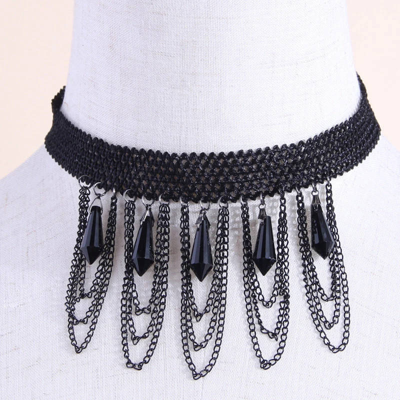 Gothic Lace Choker Necklace for Women 8 Gothic Lace Choker Necklace for Women - Image 8