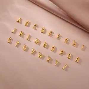 Stainless Steel Alphabet Charm Set (5 pcs) 7 Se0ac4decf02146ba896d23799c994b23x