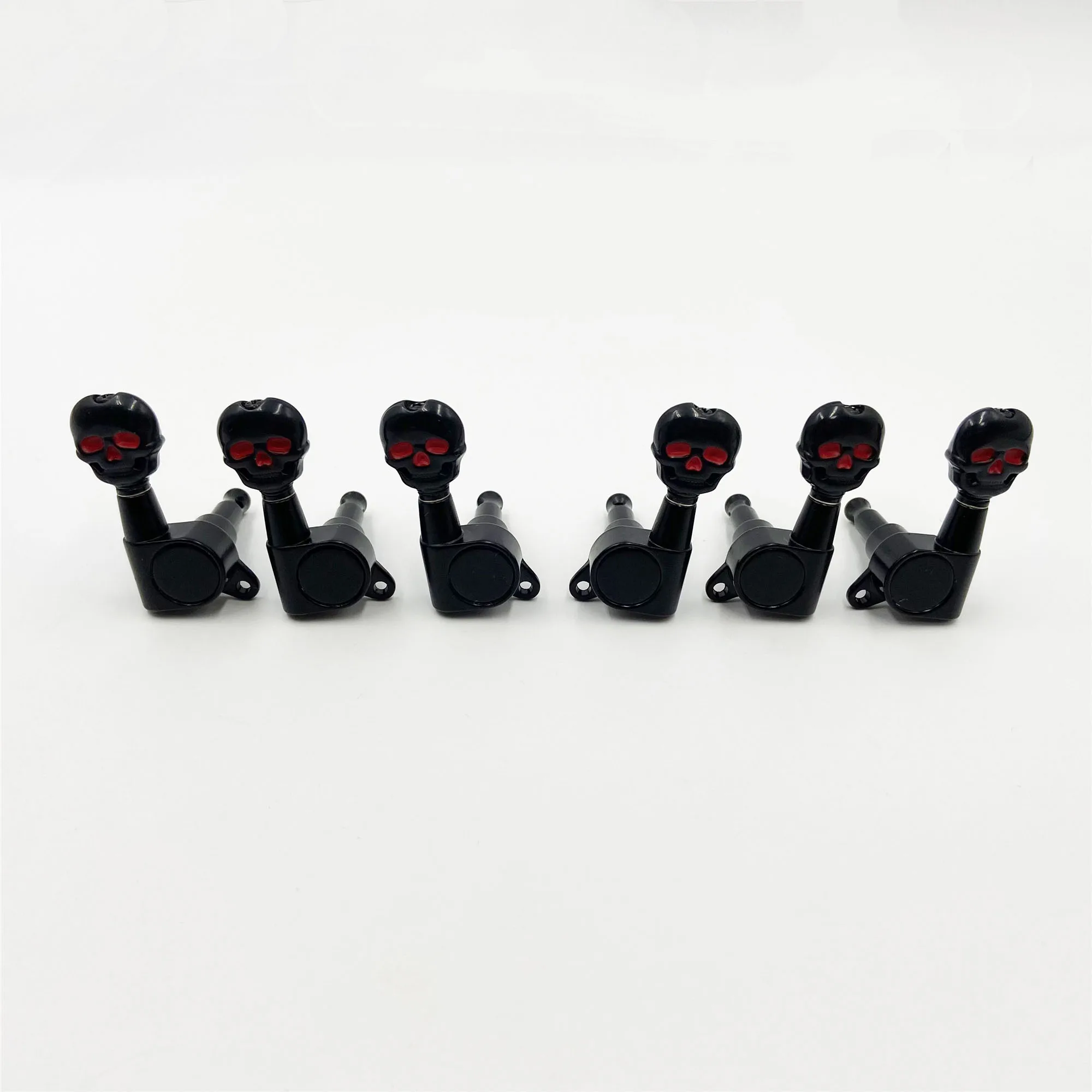 Skull Guitar Tuning Pegs Set for Accurate Tuning 6 Skull Guitar Tuning Pegs Set for Accurate Tuning - Image 6