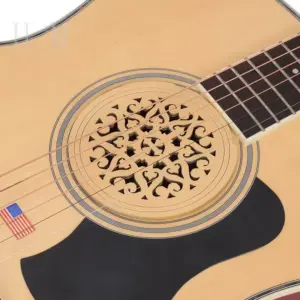 Elegant Wooden Soundhole Cover for Acoustic Guitars 15 Se0d0c7fd24714ddcb75cda911cb2c134l