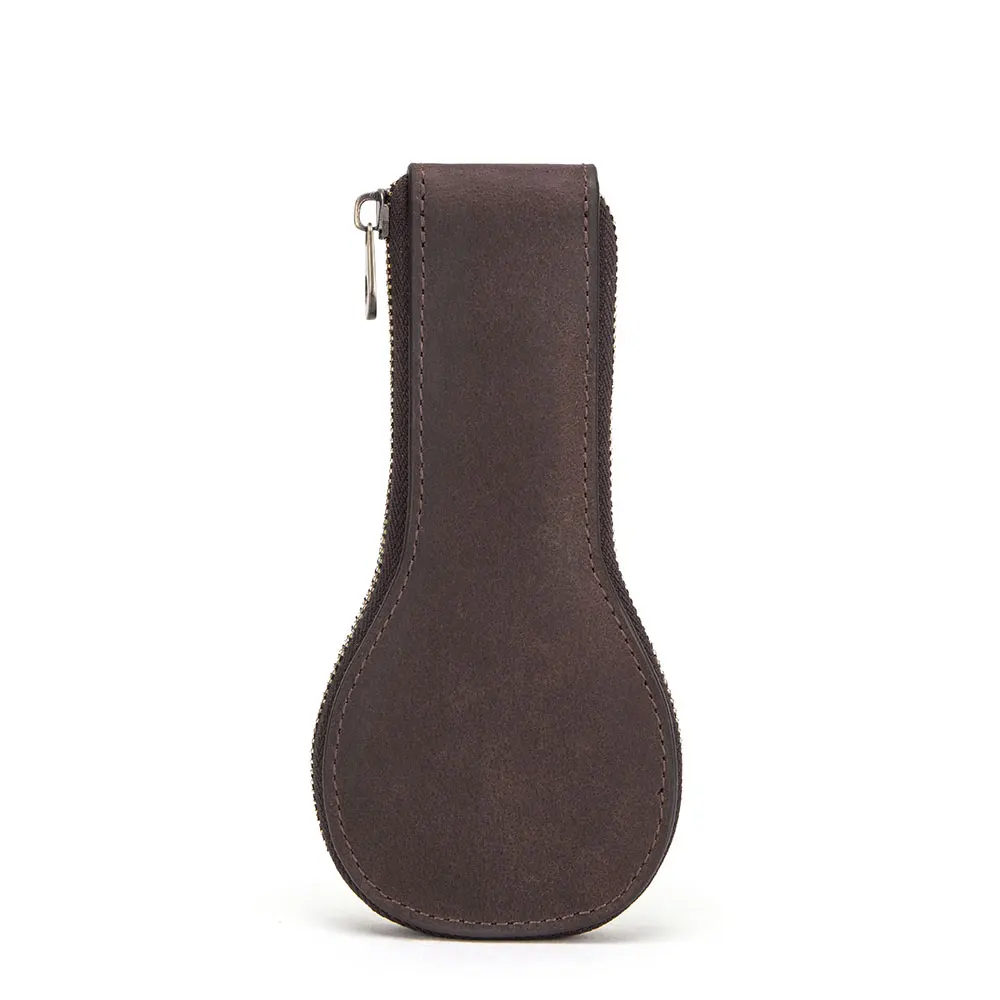 Vintage Coffee Leather Watch Case for Men 7 Vintage Coffee Leather Watch Case for Men - Image 7