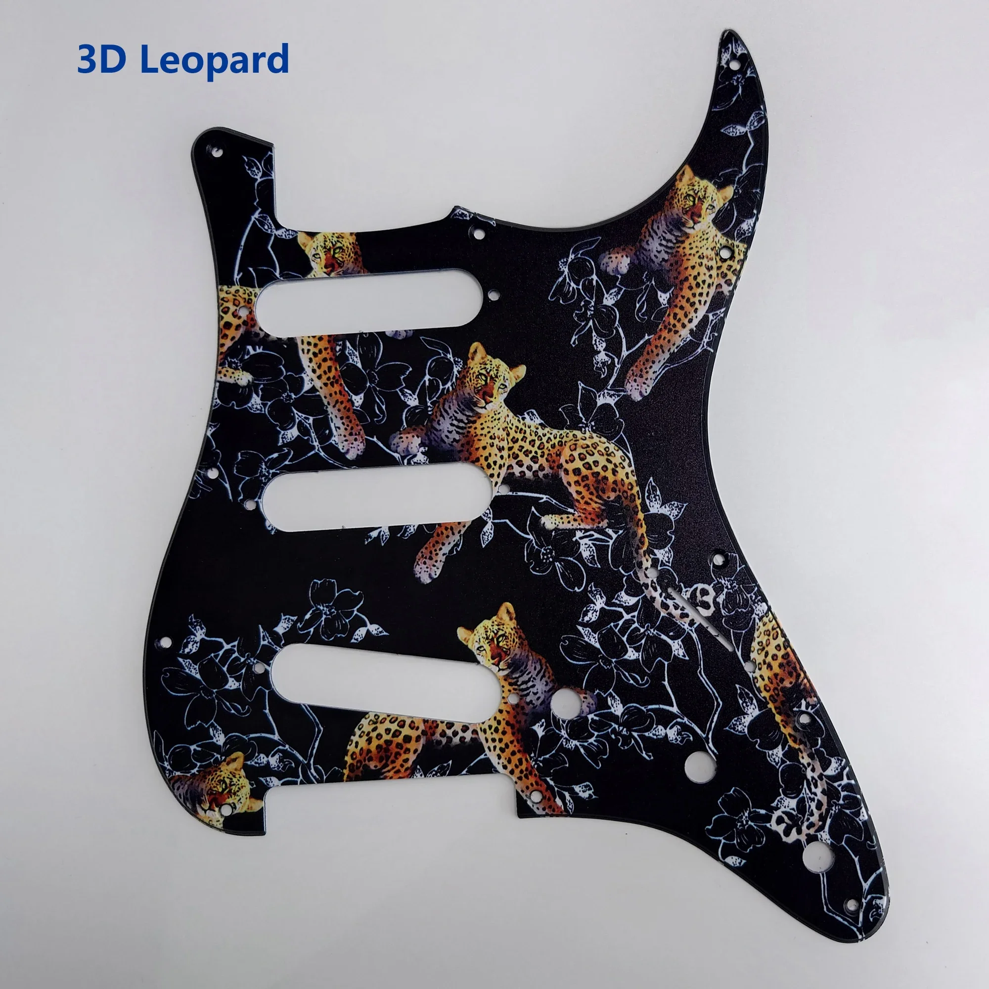 SSS Guitar Pickguard Set with Four Unique Designs 6 SSS Guitar Pickguard Set with Four Unique Designs - Image 6