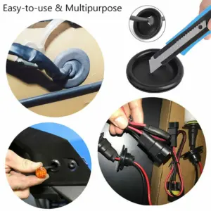 Assorted Rubber Grommet Set for Wires and Cables 10 Se0d93fe9fa6543bdb12251bb84138ac0P