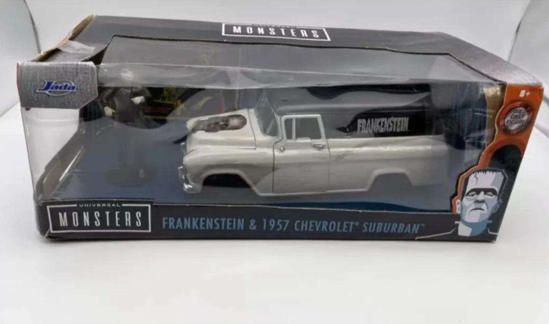 Vintage Frankenstein 1957 Chevy Suburban Diecast Model 6 Vintage Frankenstein 1957 Chevy Suburban Diecast Model - Image 6