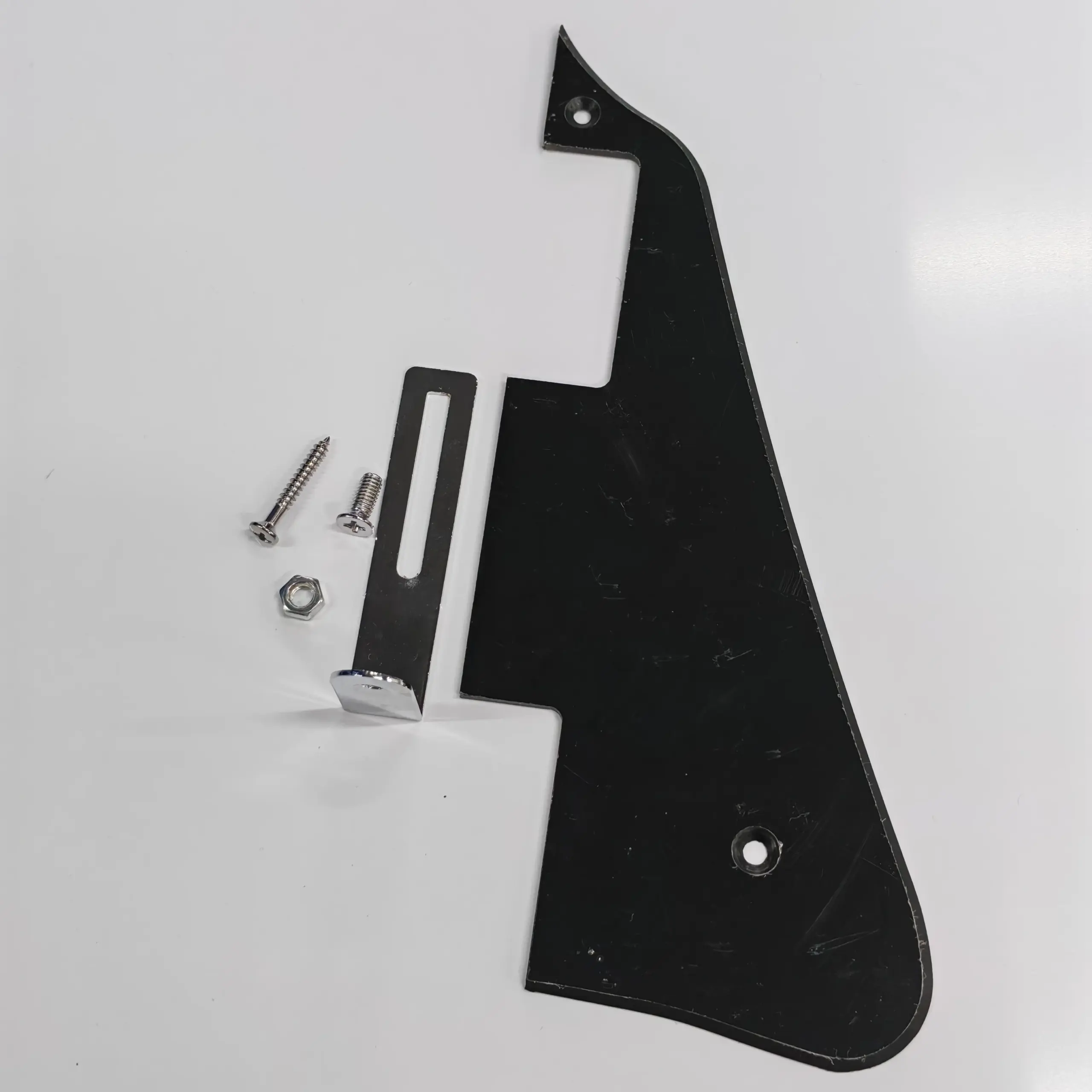 Black Pickguard Set for Les Paul Guitars 4 Black Pickguard Set for Les Paul Guitars - Image 4
