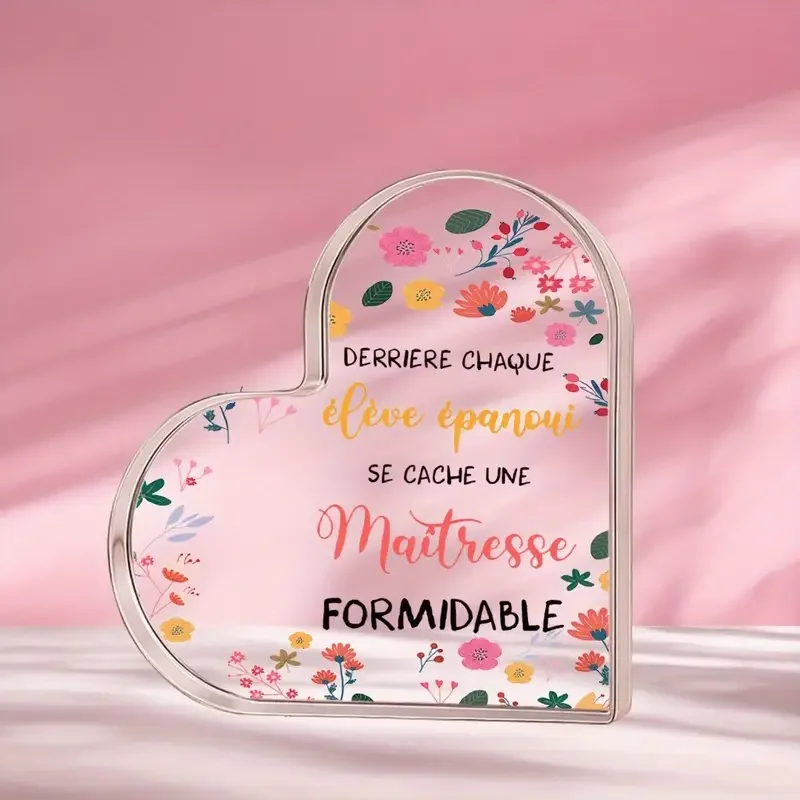 French Teacher Appreciation Gift Plaque 3 French Teacher Appreciation Gift Plaque - Image 3