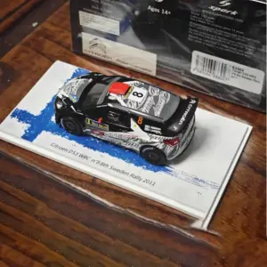 Citroen DS3 WRC 1/43 Scale Rally Model 7 Se10657622a914dfcb9d2398a1d464c18Y