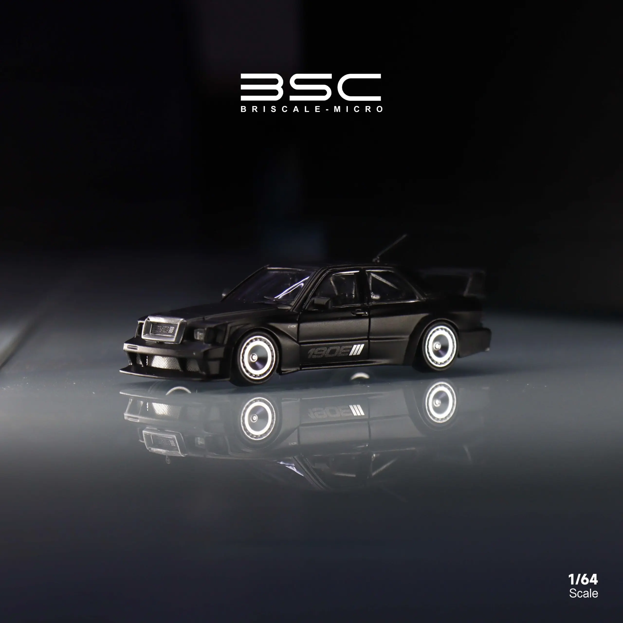 Mercedes-Benz 190E EVO 1:64 Diecast Model 4 Mercedes-Benz 190E EVO 1:64 Diecast Model - Image 4