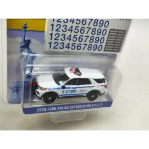 NYPD Ford Police SUV Diecast Model 1:64 Scale 12 Se12881389f1643989dd6eff9f1af0ad6N 1