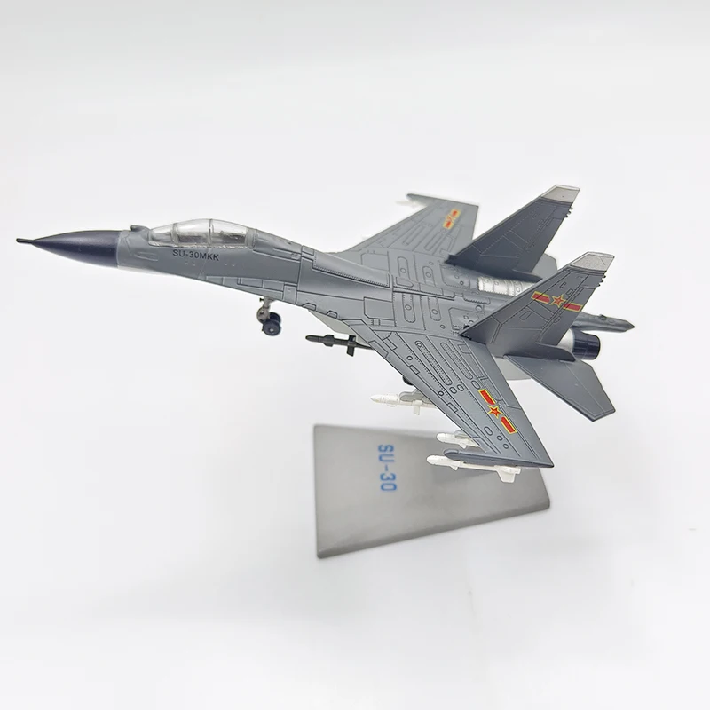 Su-30 Fighter Jet Diecast Model 1:144 Scale 2 Su-30 Fighter Jet Diecast Model 1:144 Scale - Image 2