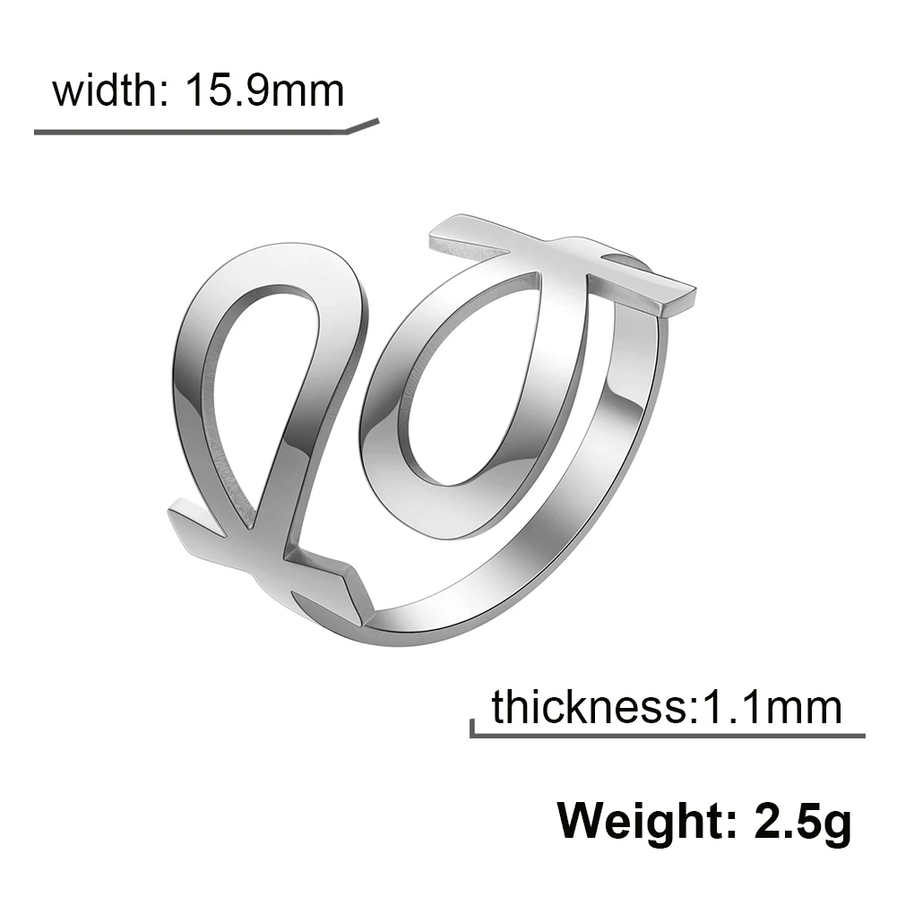 Egypt Ankh Cross Stainless Steel Ring 9 Egypt Ankh Cross Stainless Steel Ring - Image 9