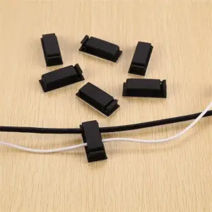 Self-Adhesive Cable Management Clips Set 11 Se148a058d353449e9789462975ae118fP