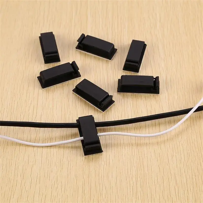 Self-Adhesive Cable Management Clips Set 4 Self-Adhesive Cable Management Clips Set - Image 4