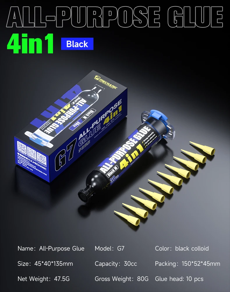 All-Purpose Repair Glue 30cc, Dual Colors 7 All-Purpose Repair Glue 30cc, Dual Colors - Image 7