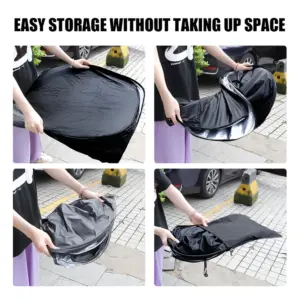 Foldable Car Sunshade 145x80cm for Vehicles 15 Se17e995c16914e418d5064544a9733ddX