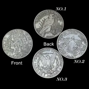 Antique Copper Medal Featuring Statue of Liberty