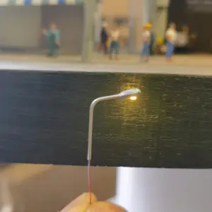 1/64 Scale Miniature Street Lamps Set 9 Se194bb5eccfd4c0b8a34020676b47e07S