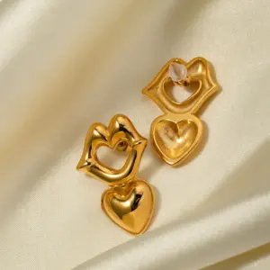 Elegant Gold Stainless Steel Stud Earrings 8 Se19b29c047654db5aab9872ca7843476T