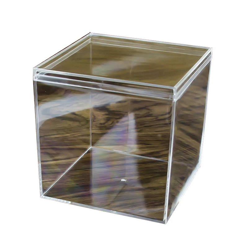 Clear Acrylic Jewelry Storage Box 6 Clear Acrylic Jewelry Storage Box - Image 6