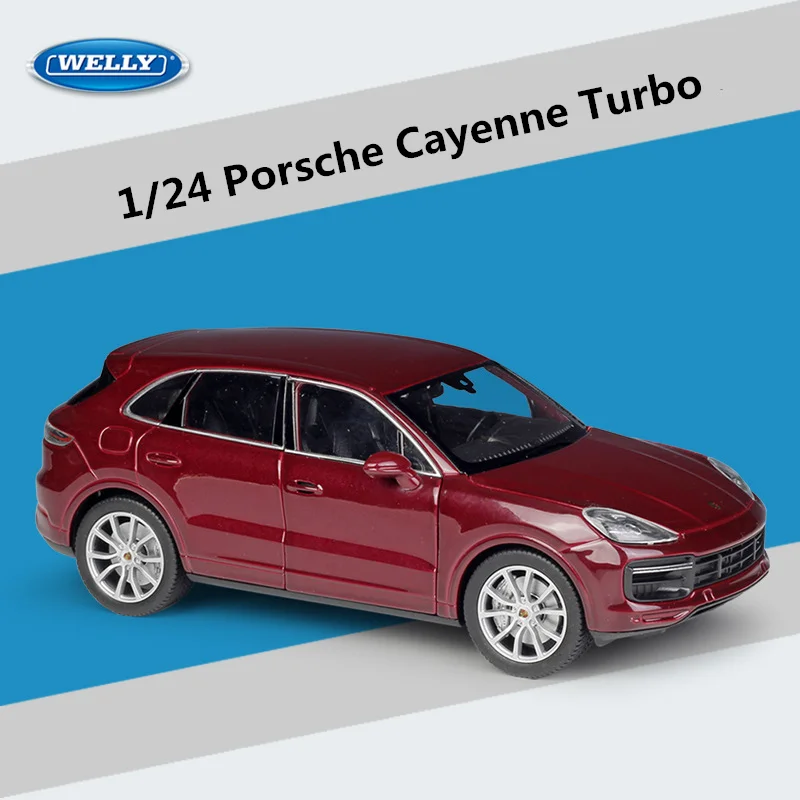Detailed 1:24 Porsche Cayenne DiecastModel 2 Detailed 1:24 Porsche Cayenne DiecastModel - Image 2