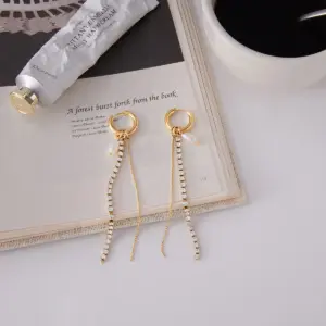 Stainless Steel Pearl Drop Earrings 10 Se1ce7112e717431dbf37f10997c14ea0w