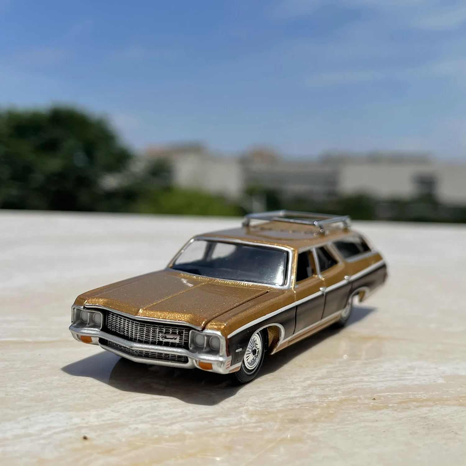 Vintage Chevrolet Wagon Model 1:64 Scale Collectible 5 Vintage Chevrolet Wagon Model 1:64 Scale Collectible - Image 5