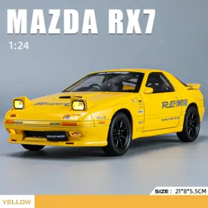 White Mazda RX-7 1:24 Scale Diecast Model 16 Se1fbbc4a6a0946dab18035b24a605e0bw