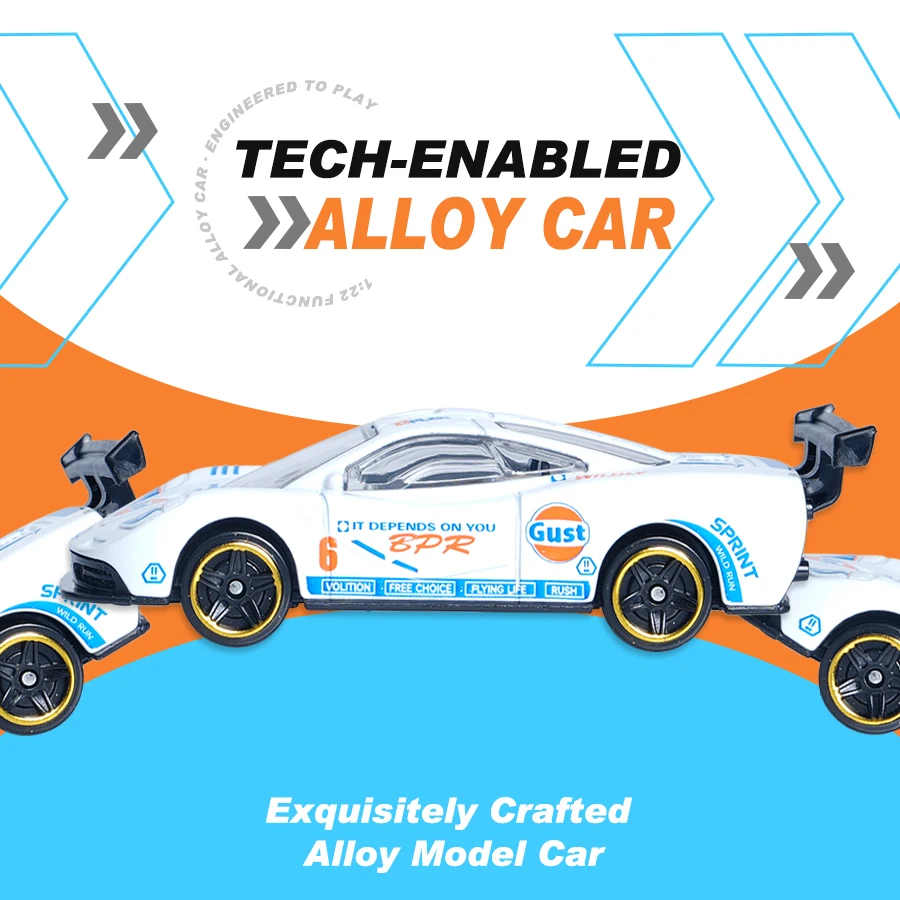 Miniature 1:64 Scale Diecast Racing Car 6 Miniature 1:64 Scale Diecast Racing Car - Image 6