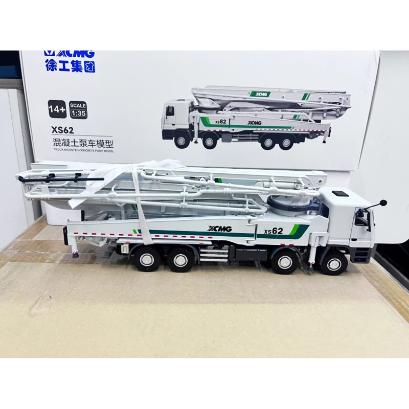 XCMG XS62 Concrete Pump Truck Model 1:35 Alloy Replica 4 XCMG XS62 Concrete Pump Truck Model 1:35 Alloy Replica - Image 4