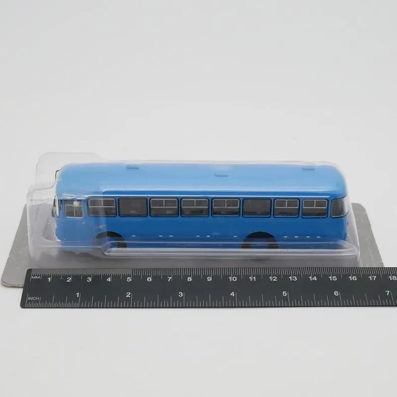 Blue Fiat 306 Bus Model 1/72 Diecast Collection 5 Blue Fiat 306 Bus Model 1/72 Diecast Collection - Image 5