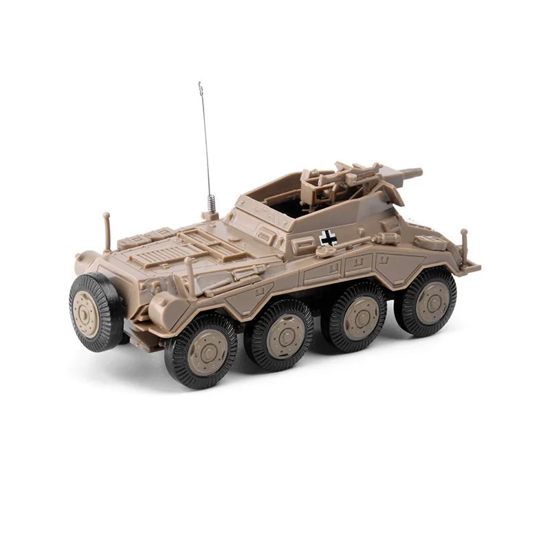 WWII Sd.Kfz.234 PUMA Assembly Model 1:72 Scale 3 WWII Sd.Kfz.234 PUMA Assembly Model 1:72 Scale - Image 3