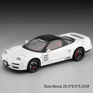 White Honda NSX Diecast Model 1:22 Scale 19 Se264f5b92a114794a0a5e1b42eeec791I
