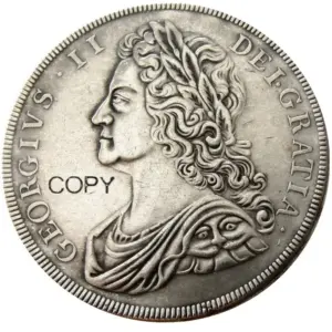 Vintage George II Coin Replica with Nostalgia 13 Se269d88da11c4f529a0e3a1b9886d092W