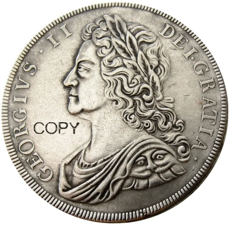 Vintage George II Coin Replica with Nostalgia 5 Vintage George II Coin Replica with Nostalgia - Image 5